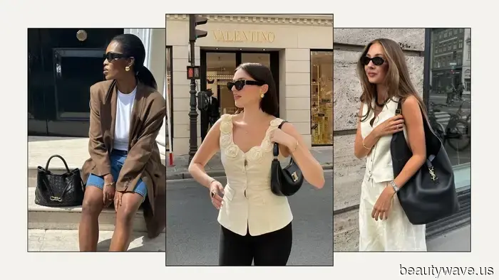 No estoy diciendo adiós al color, pero cada bolso de moda que veo es este estilo negro en tendencia.