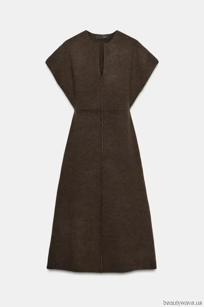 This is the understated dress trend that everyone pairs with boots during the winter.