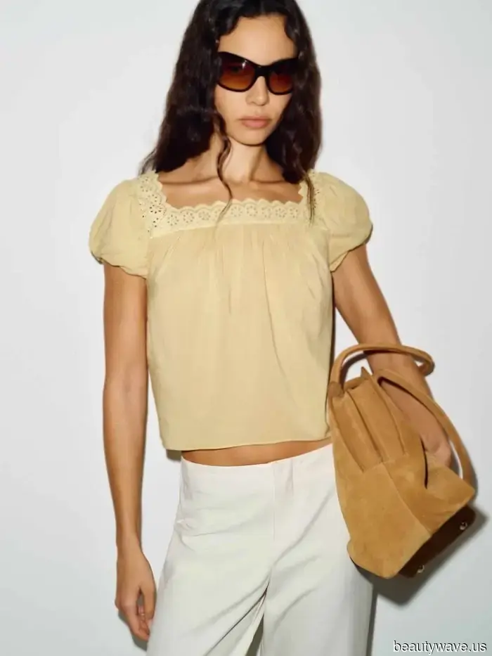 Suddenly, blouses are everywhere—but only the most stylish individuals are donning them in this particular hue.