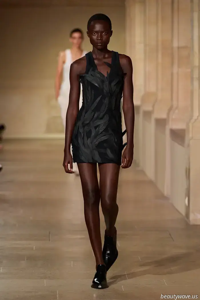 This Victoria Beckham collection drew inspiration from Romeo + Juliet, The Virgin Suicides, and films from the late '90s.