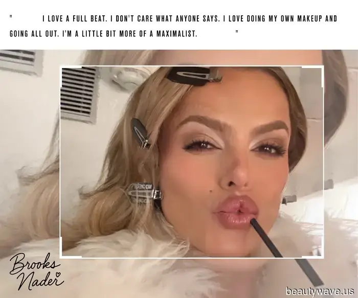 Brooks Nader discusses Baywatch, her "Hot Girl Hair," and the fragrance that her sisters can't resist taking.