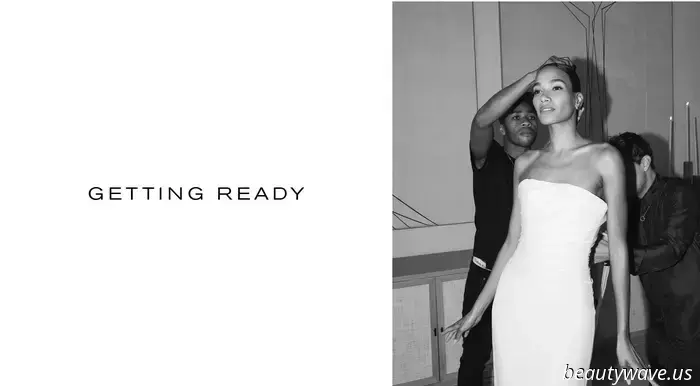 The bride donned a custom-made dress, while the groom opted for Ralph Lauren for their stunning beach wedding in the Caribbean.