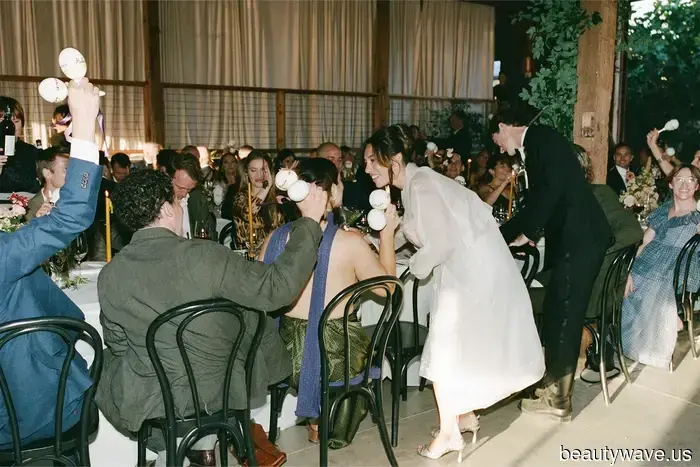 A Blush Wiederhoeft Outfit and a "Haunted Saloon" After-Party Made This California Wedding Unforgettable…