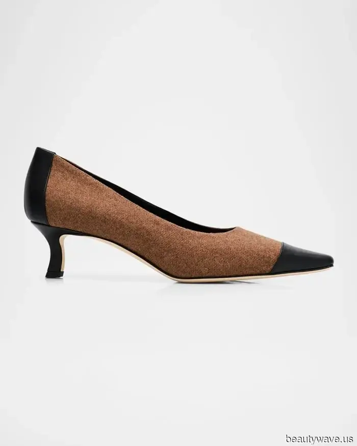 Only those who truly understand are embracing this heeled shoe color trend instead of opting for black or tan.