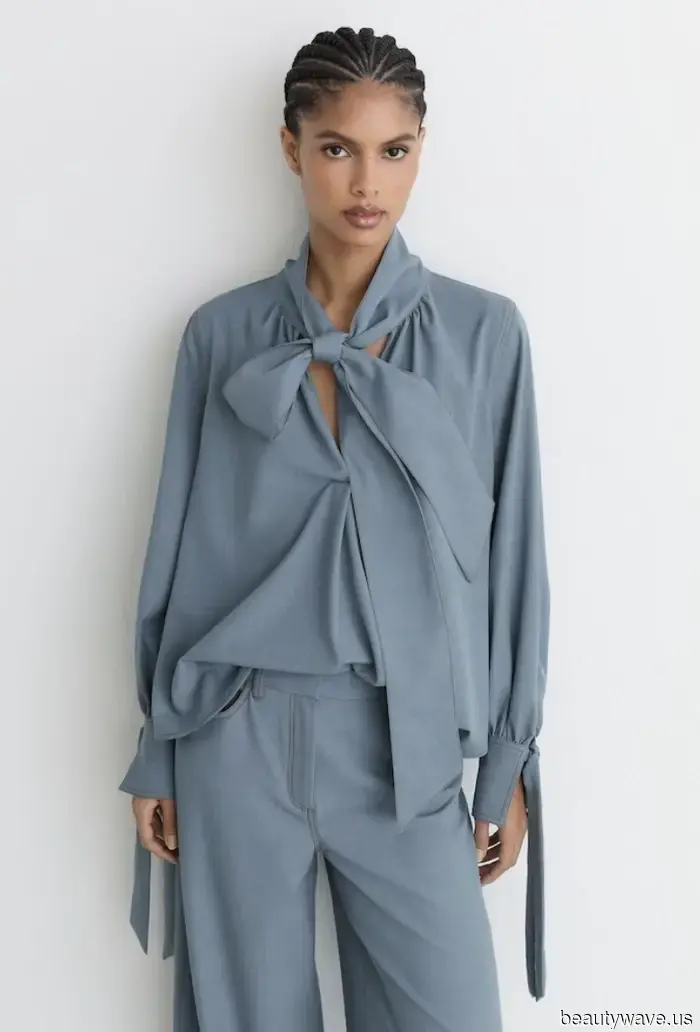 Minimalist and eclectic dressers seldom see eye to eye, yet both recognize that this "outdated" blouse looks best when paired with jeans and linen...