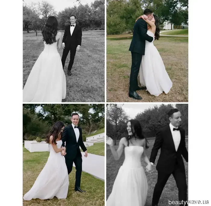 An Elegant Barbecue Dinner and a Danielle Frankel Gown Create the Ambiance for This Fashion Editor's Wedding in Texas