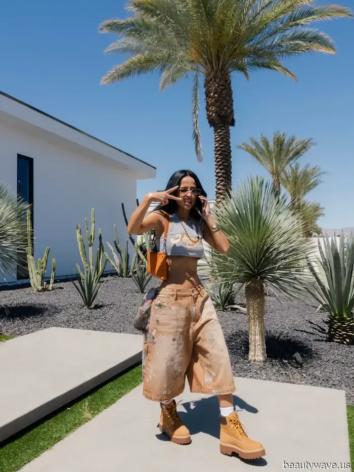 Estas tendencias de festival altamente específicas eran imposibles de ignorar en el Revolve Festival.