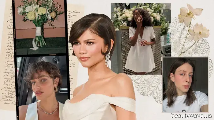 The Bride-to-Bob Pipeline Requires Explanation—Here’s Why Many Cut Their Hair Short After Getting Married.