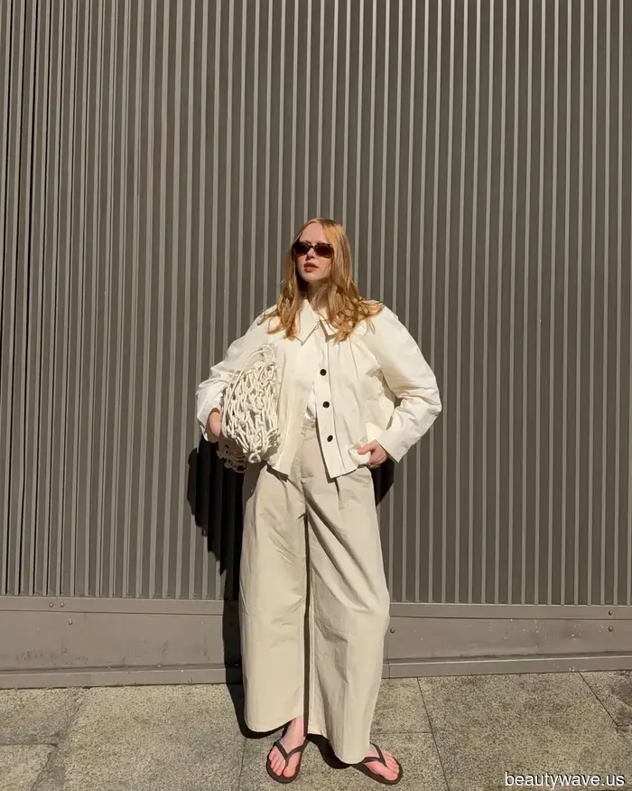 Chiamando tutti i minimalisti&mdash;Questo colore di pantaloni di tendenza è la cosa più chic che puoi indossare quest'estate