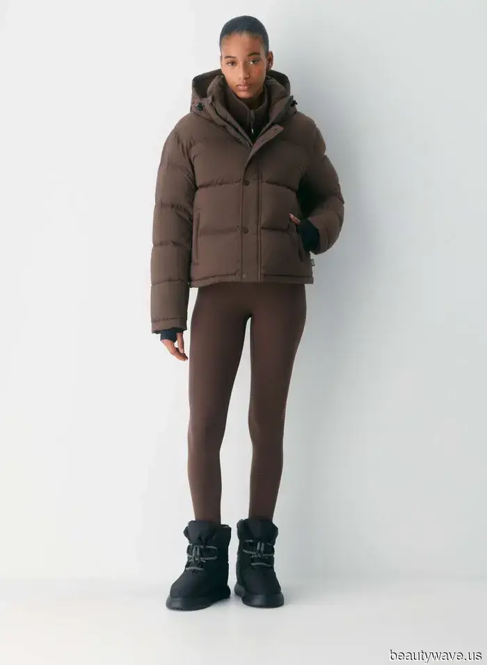 Cuando uses un abrigo de plumas este invierno, úsalo así, así y así.