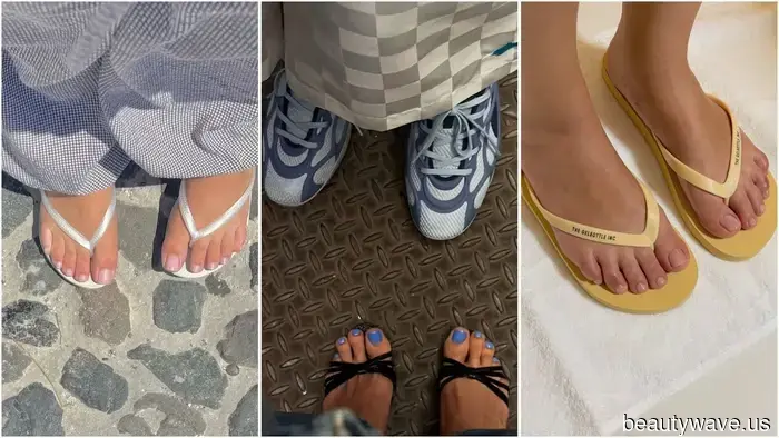 Ich habe Lust auf eine frische Pediküre&mdash;Diese 6 Farben werden im August an den Füßen aller zu sehen sein.