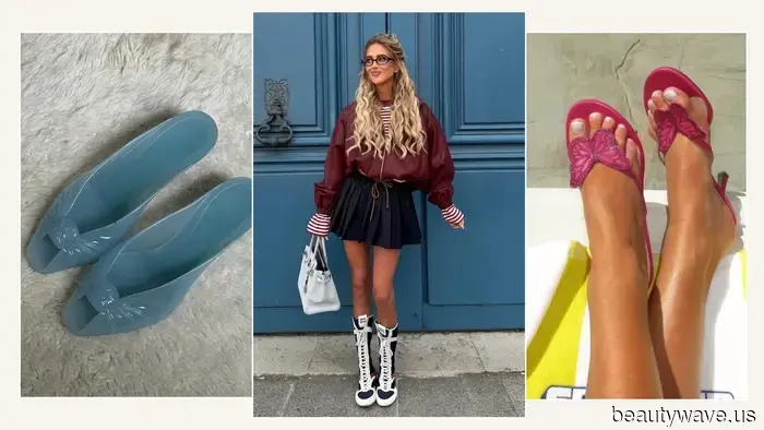 Nein, keine Slipper&mdash;das sind die umstrittenen Schuhtrends, die die bestgekleideten Fashionistas diesen Frühling tragen.