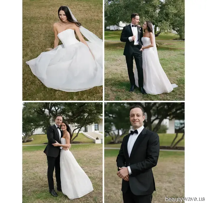 An Elegant Barbecue Feast and a Danielle Frankel Gown Create the Atmosphere for This Fashion Editor's Wedding in Texas.