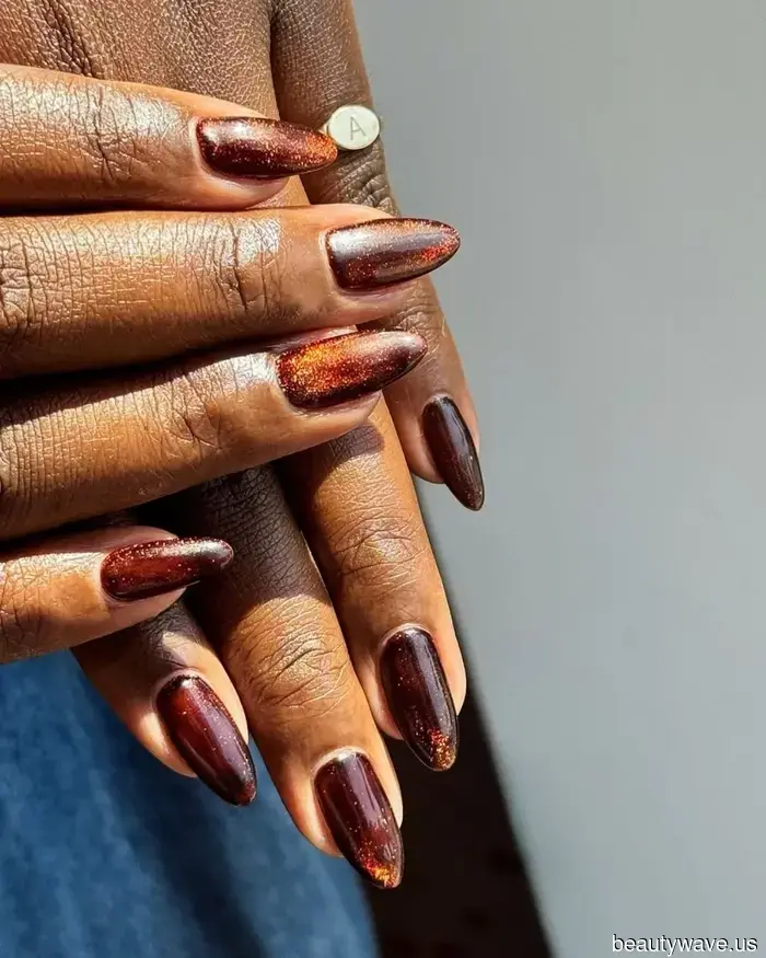 Apologies, Nude—These 21 Dark Nail Designs Show That Nothing Is More Stylish for Winter.