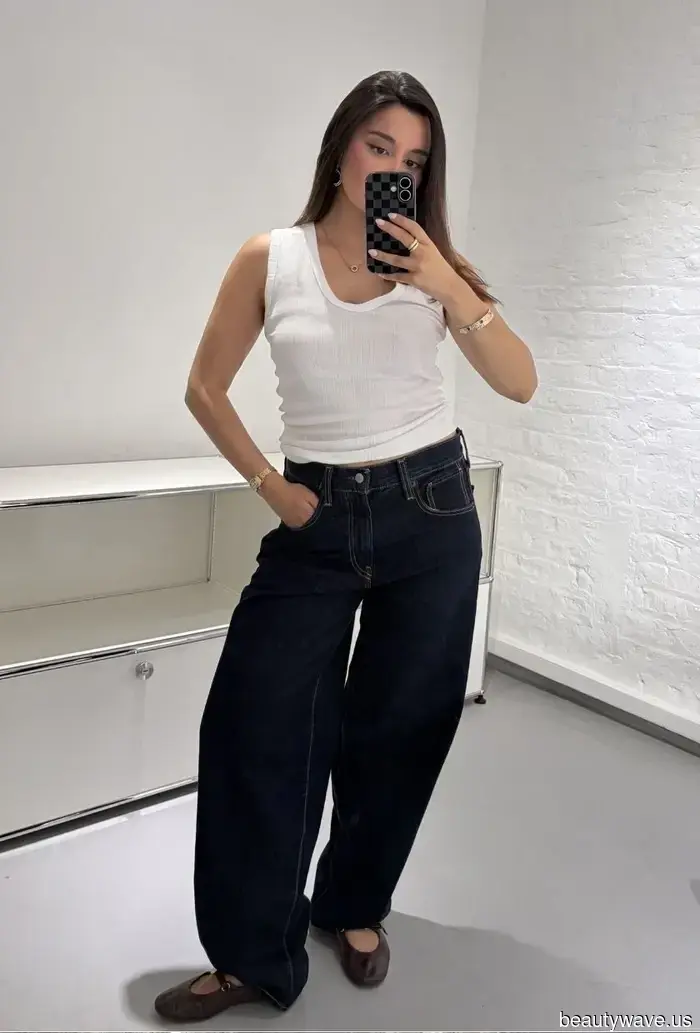 Hailey Bieber's jeans have officially arrived at Gap—believe me, they'll be sold out by next week.