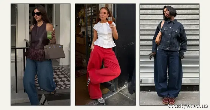 Barrel-Leg Jeans Are Making a Comeback This Autumn—Here Are 5 Ways Fashionistas Will Style Them This Season.