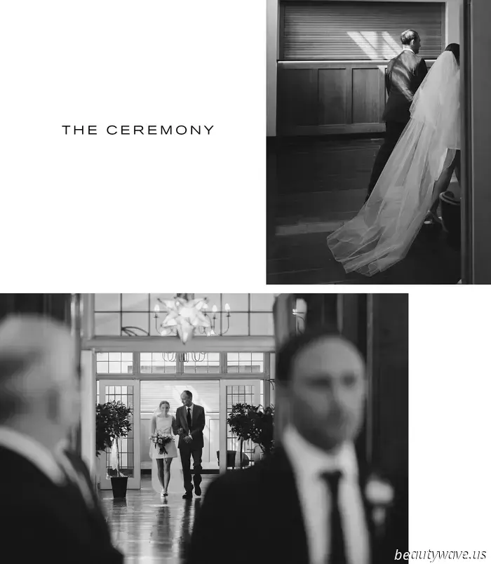 This lovely bride donned a stylish Reformation minidress for her intimate wedding in Wales, which had 26 guests.