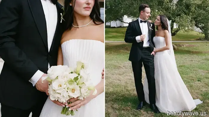 An Elegant Barbecue Feast and a Danielle Frankel Gown Create the Atmosphere for This Fashion Editor's Wedding in Texas.