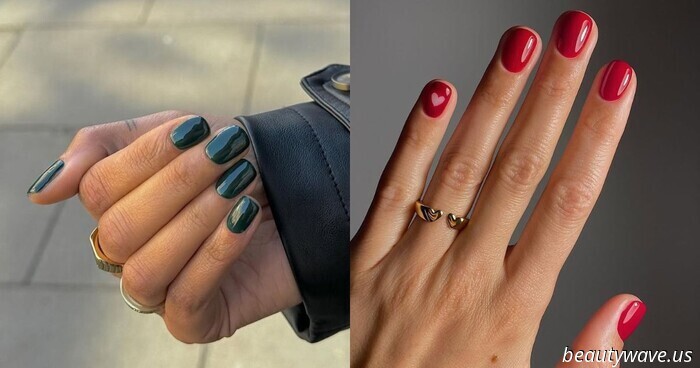 L'ho trovato - Questa manicure lucida rivaleggia davvero con le unghie lattiginose in termini di eleganza lucida