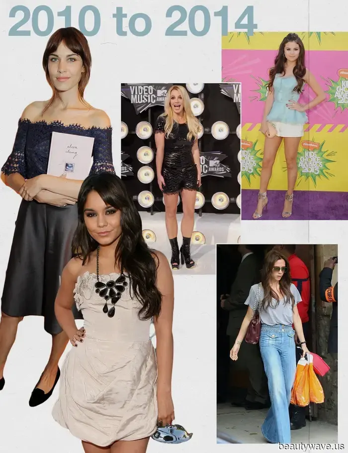 From Denim Mini Skirts to Loose-Fitting Jeans: Two Decades of Fashion Trends