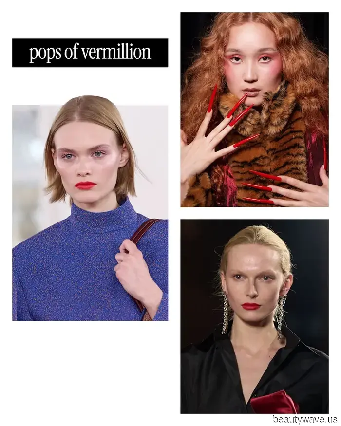 From Oxblood Lips to IDGAF Eye Makeup: Fashion Month Was a Paradise for Beauty Enthusiasts