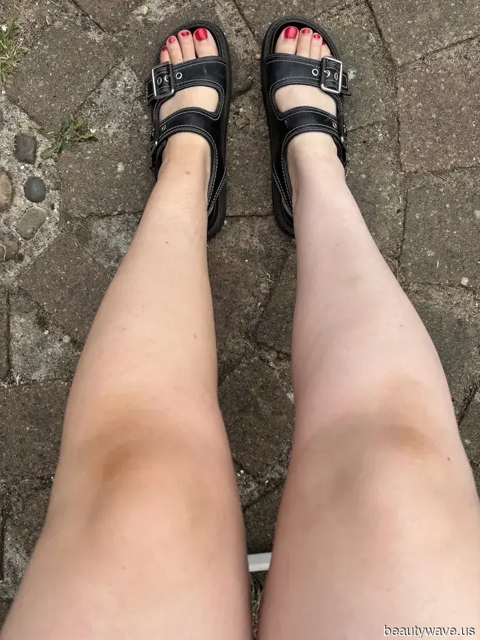 I'm way too lazy for self-tanning, but these simple tinted serums quickly give me radiant legs.