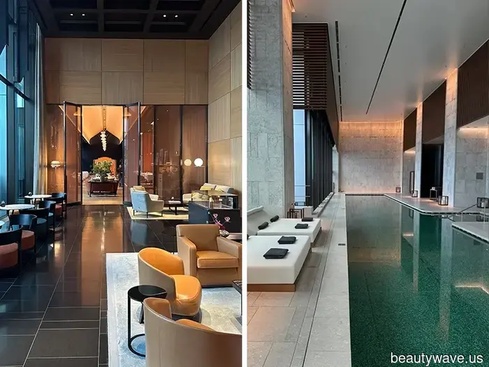 I stayed at the luxurious hotel in Tokyo that was recently ranked #15 in the world.