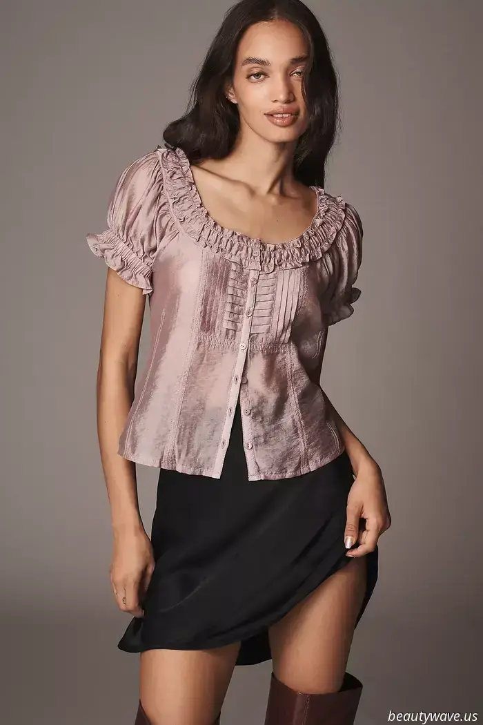 I’m Replacing My Crewneck Tees with These 7 Elegant Neckline Styles.