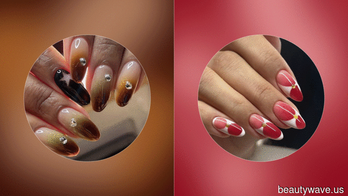О, они снова в моде&mdash;17 красивых дизайнов ногтей, которые делают этот "устаревший" маникюр таким 2025.