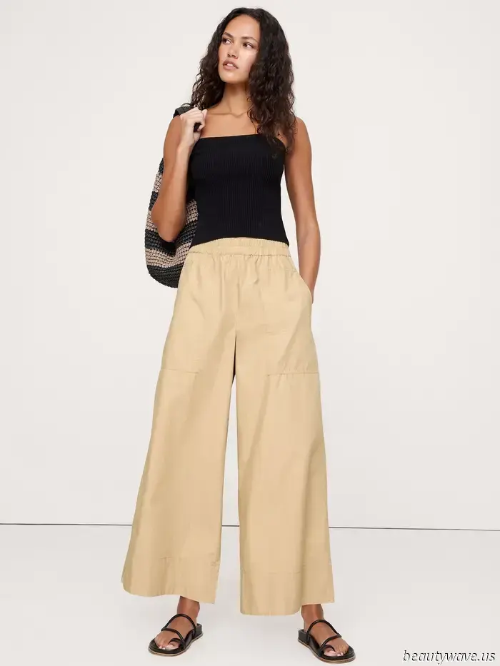 Basic Doesn't Equal Boring—16 Cotton and Linen Items from Banana Republic That Demonstrate This Idea.