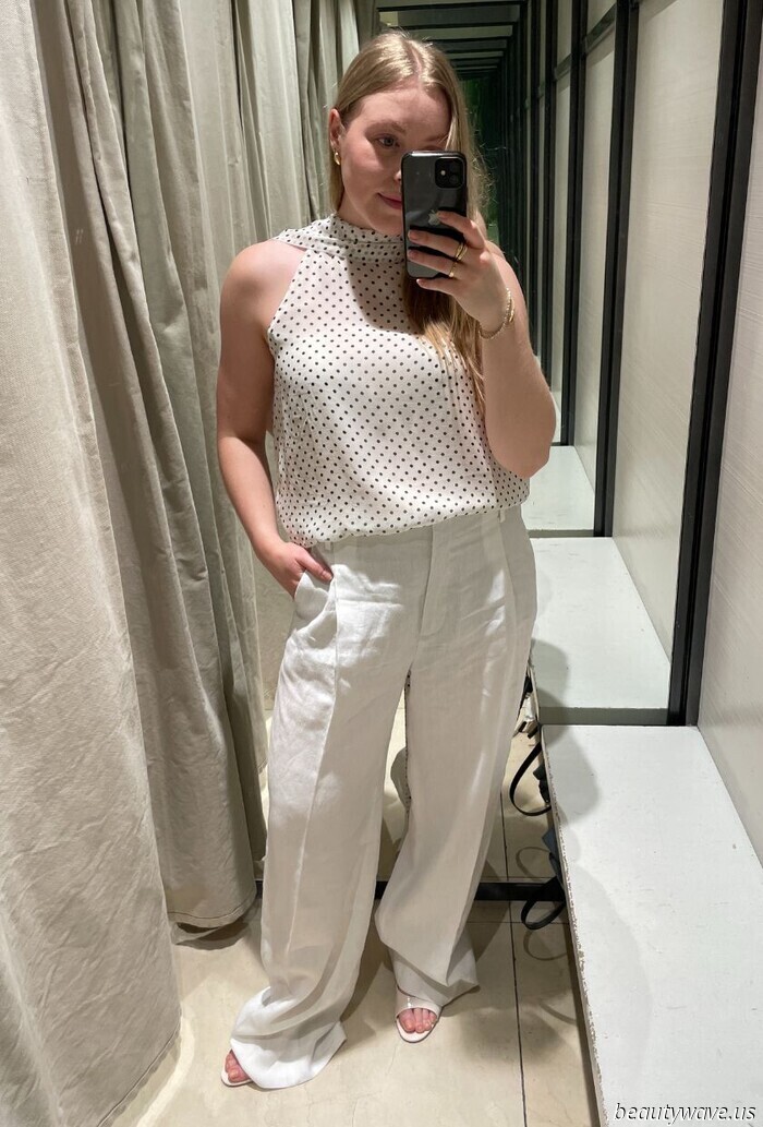 I looked for stylish, opaque white linen trousers, and these three pairs stood out as the best options.