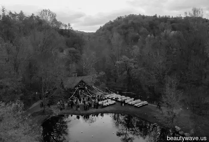 The Bride Wore Danielle Frankel and Vintage Ralph Lauren for Her Wedding at Blackberry Farm.