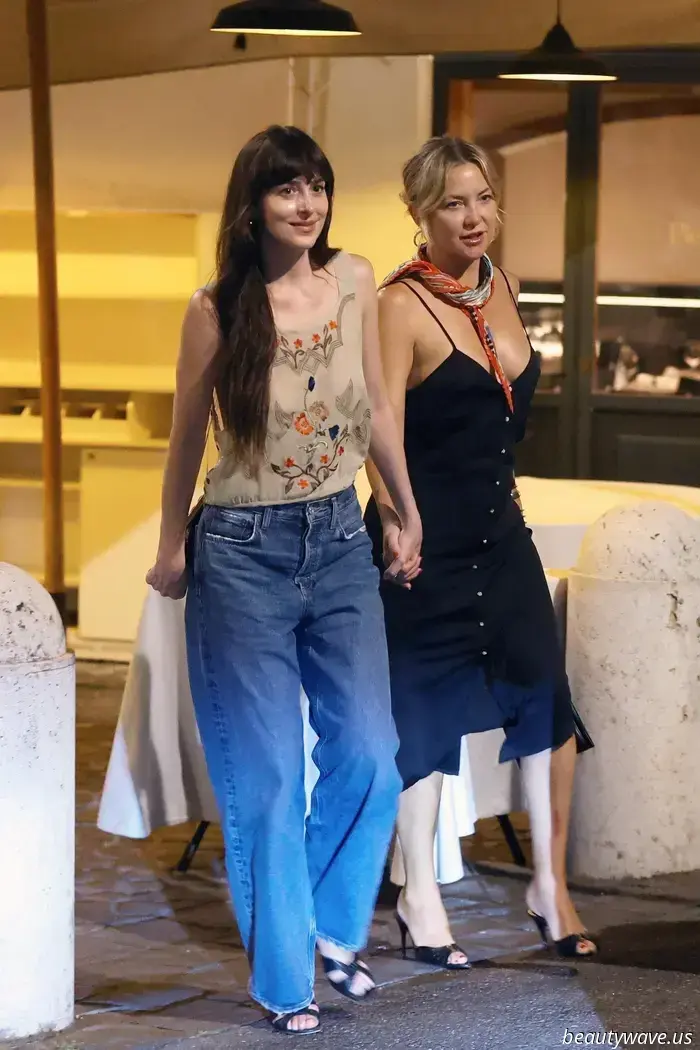 Dakota Johnson Recently Wore the Timeless Top That Effortlessly Elevates Baggy Jeans