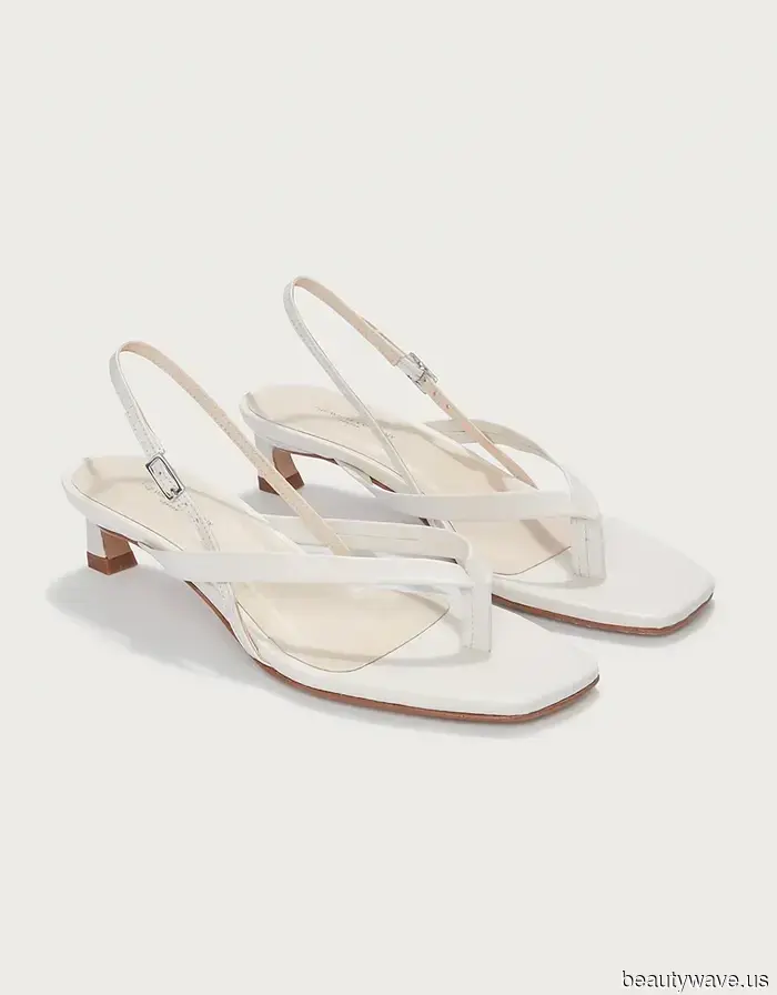 Believe me: Jeans, skirts, and shorts always appear more luxurious when paired with these flip-flops.