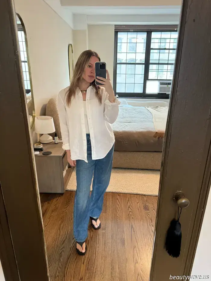 I Tried On the Everlane Items You’re Going to See Everywhere This Summer.