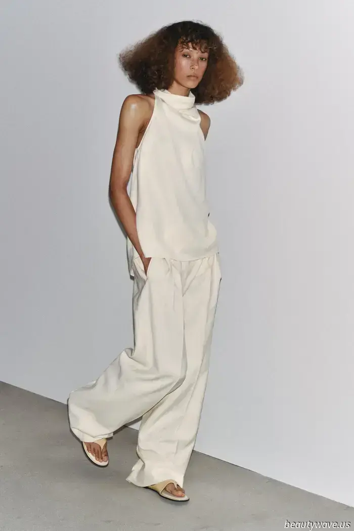 This pant style paired with flip-flops forms the most stylish combination we've encountered all summer.