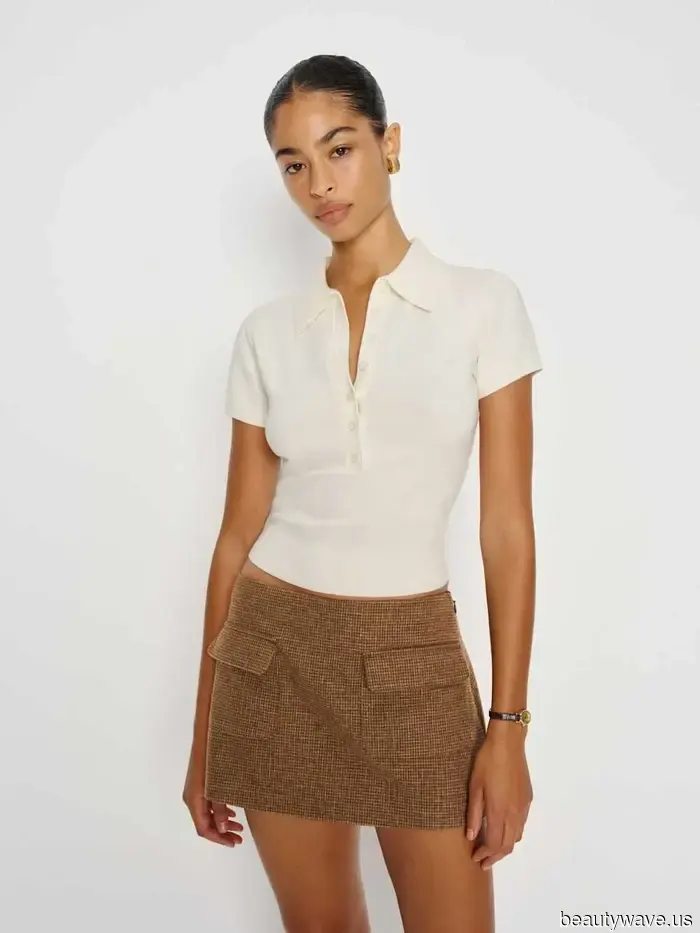 Se vivi a New York, dovresti sapere che il modo più chic per indossare una minigonna e collant in autunno è con questo elegante…