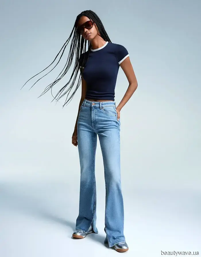 5 Einfache Jeans-und-ein-schönes-Oberteil-Outfits, die Modeleute gerade ständig tragen