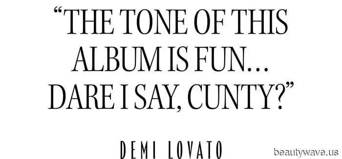Demi Lovato: It's Not Really That Serious