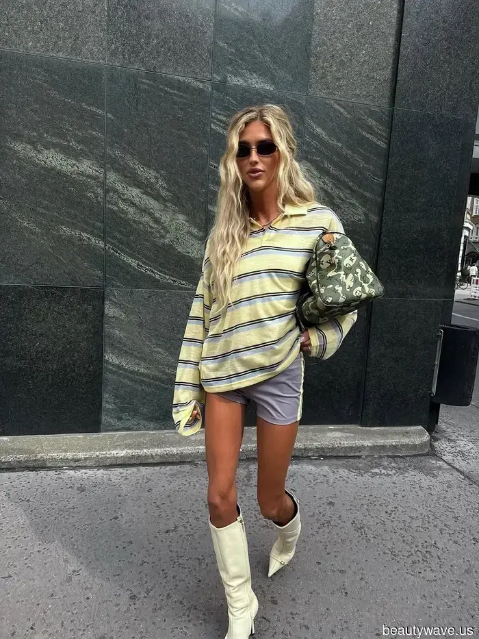 Va bene, finalmente sostituirò le mie classiche t-shirt bianche con questo capo d'abbigliamento più fresco e raffinato.