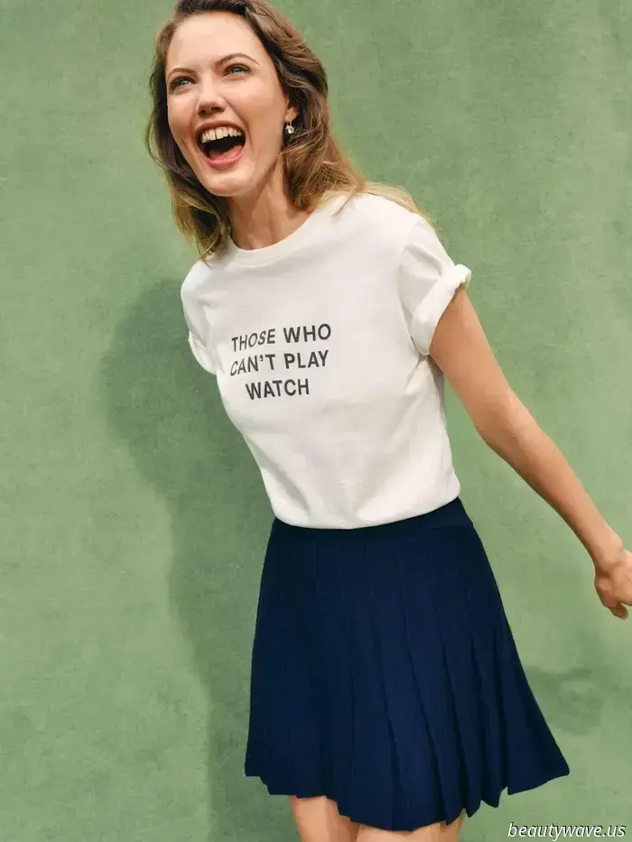 Moment mal, kehrt der vergessene Rocktrend, den alle früher mit T-Shirts trugen, zurück?