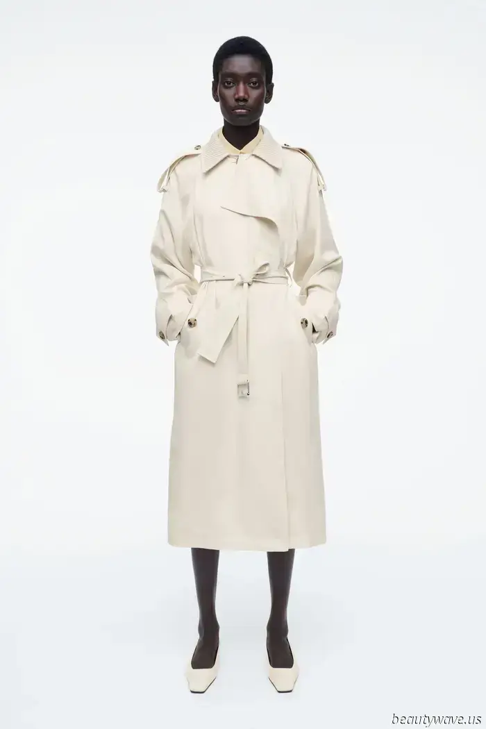 Certo, i trench beige sono senza tempo — ma, a dire il vero, trovo che questa tonalità neutra alternativa sia molto più chic.