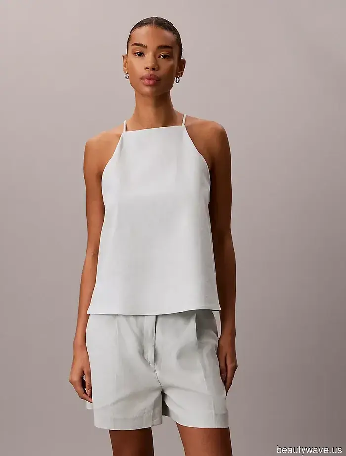 No, not cotton tees: refined dressers will be opting for this lovely top style instead this summer.