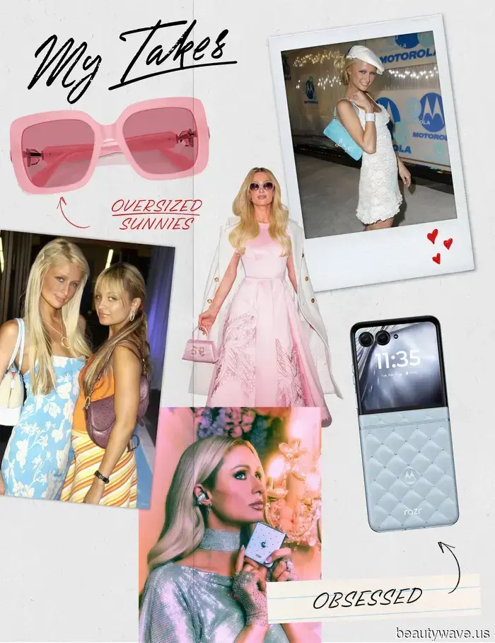 Paris Hilton's Universe: Her Pink Motorola Razr, Beloved Y2K Styles, and the Significance of 11:11 Media to Her