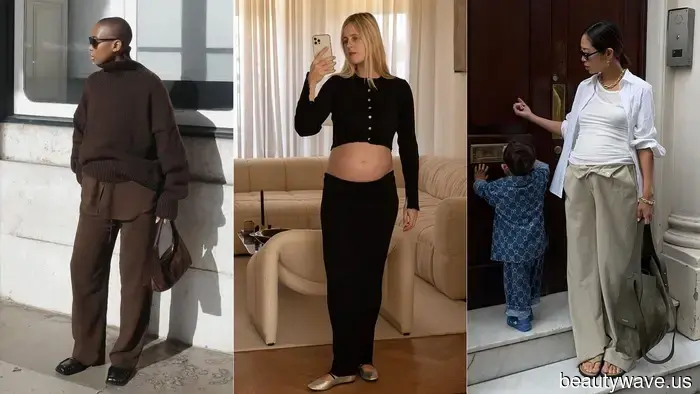 Я мама, работающая в моде&mdash;я отправила своей недавно беременной подруге эти 8 стильных идей для беременных.