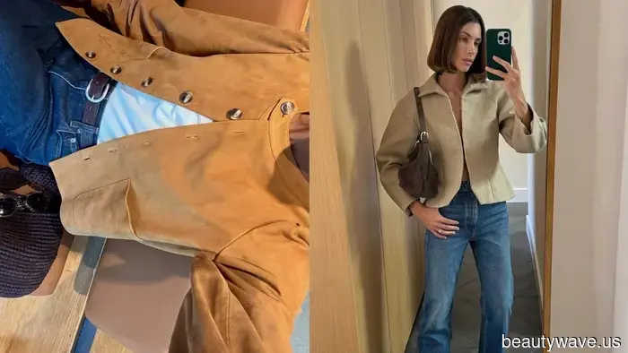 Jeder mit gutem Geschmack stylt Jeans gerade mit diesem speziellen Jackenstil.