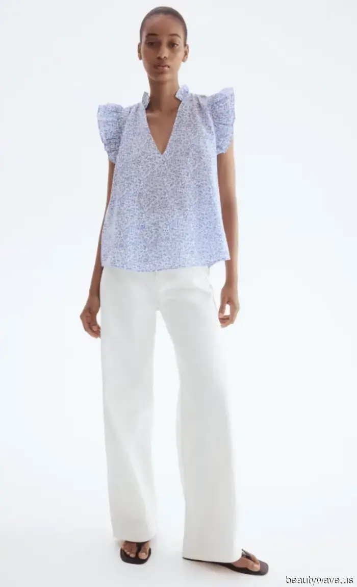 H&M Lo Llamó: 5 Tendencias de Blusas para Hacer que Tus Jeans y Pantalones de Lino Luzcan Más Chic Esta Primavera