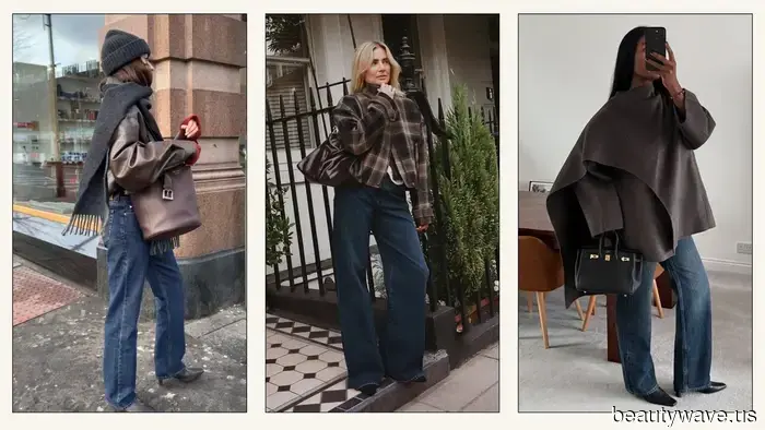 Visto en Londres: La nueva tendencia de jeans que los vestidores más elegantes están usando con tacones y botas