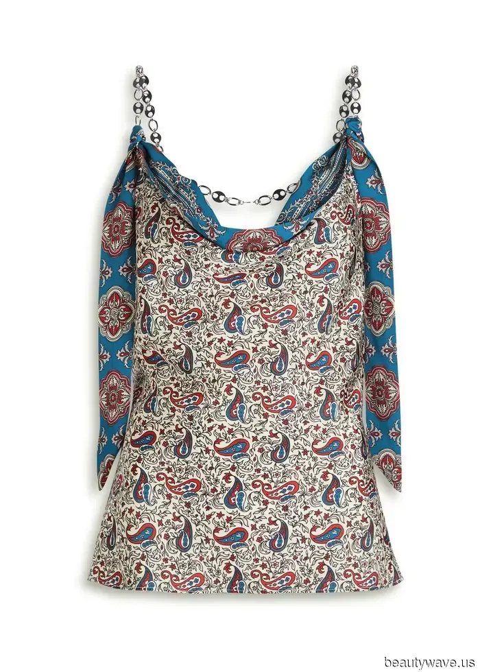 Minimalist and eclectic dressers seldom see eye to eye, yet both recognize that this "outdated" blouse looks best when paired with jeans and linen...