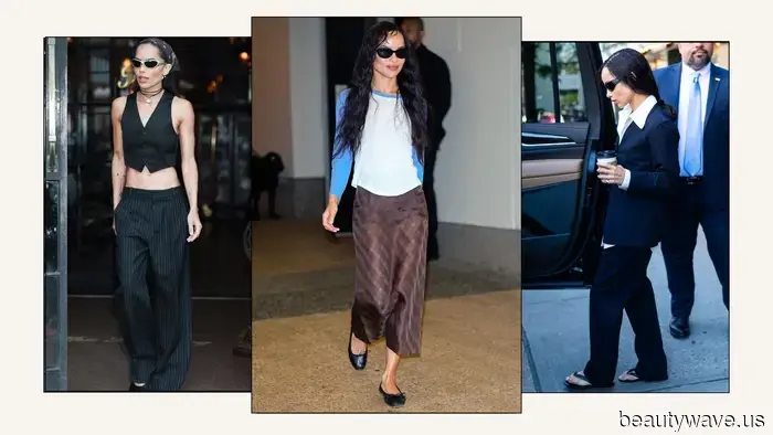 I realize I can’t be Zoë Kravitz, but I can certainly dress like her—6 fall outfits I’m replicating right away.